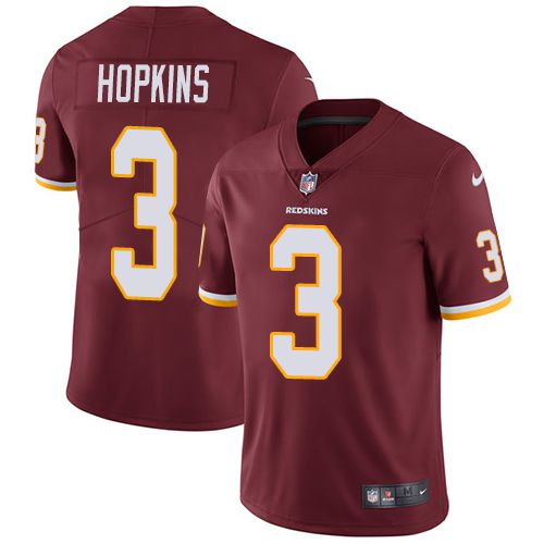 Men Washington Redskins #3 Dustin Hopkins Nike Red Vapor Limited NFL Jersey